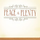 Peace And Plenty Wall Decal