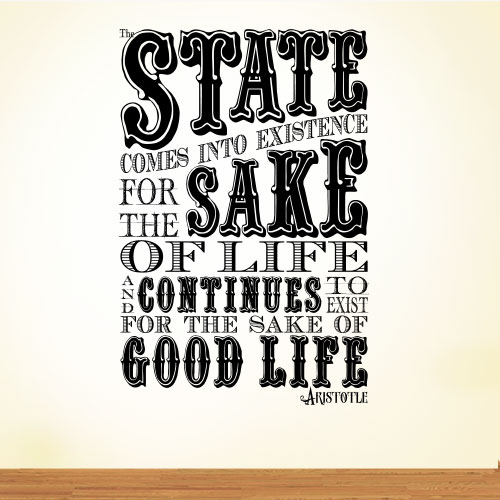 View ProductThe State Comes Wall Decal