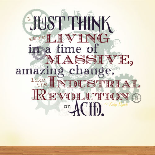 View ProductI Just Think Industrial Wall Decal